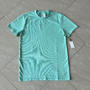 #2666 Onia Men's Crew Neck Tee Solid Cool Mint size Small